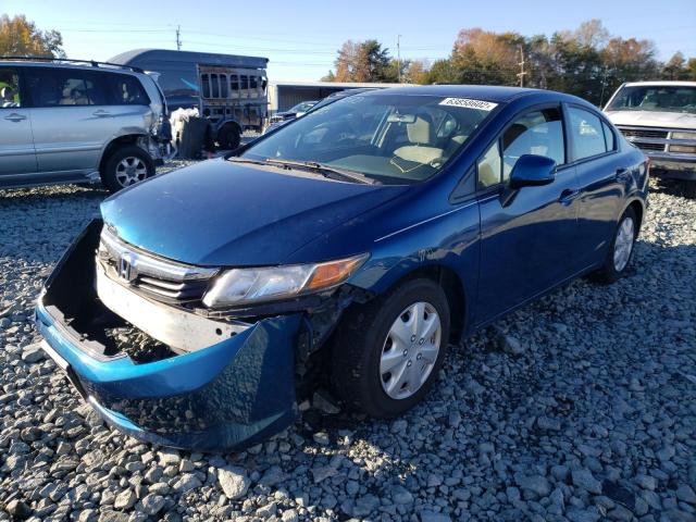 Photo 2 from auction – 2012 HONDA CIVIC LX with VIN 19XFB2F52CE016070