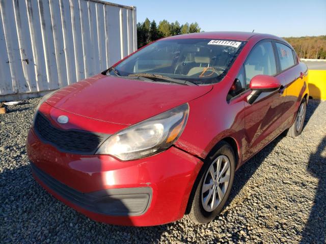 Photo 2 from auction – 2014 KIA RIO LX with VIN KNADM4A32E6327345
