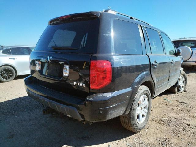 Photo 4 from auction – 2004 HONDA PILOT EXL with VIN 2HKYF185X4H572421
