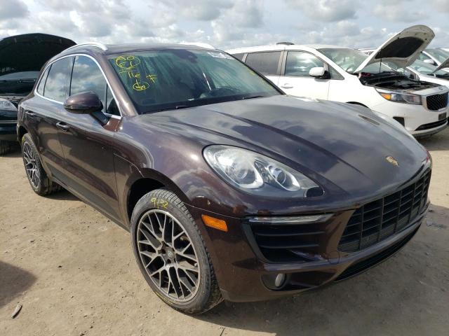 PORSCHE MACAN S 2017 with VIN WP1AB2A59HLB20361 - Photo from auction