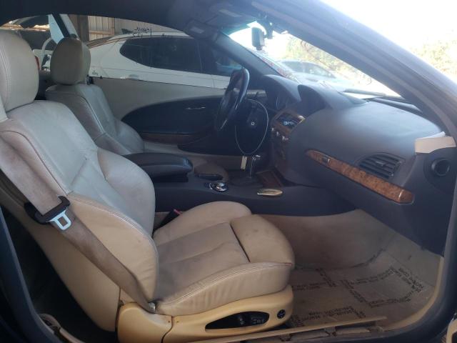 Photo 5 from auction – 2005 BMW 645 CI AUT with VIN WBAEK73405B328003