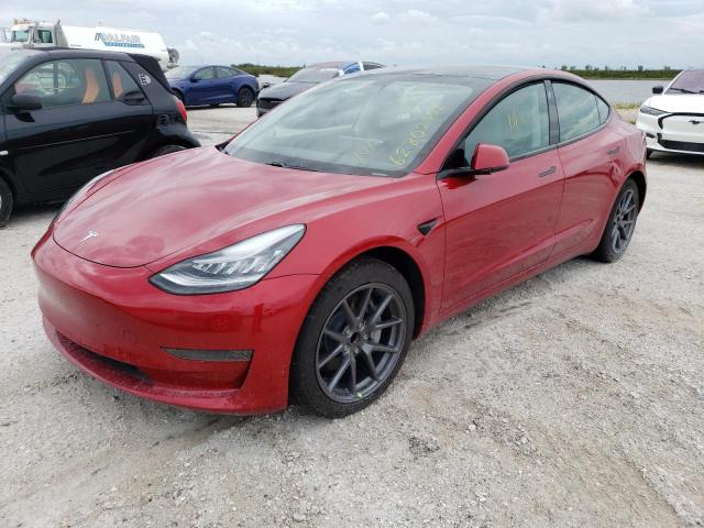 Photo 2 from auction – 2021 TESLA MODEL 3 with VIN 5YJ3E1EAXMF859450