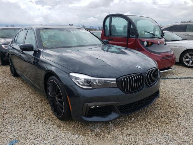BMW 740 I 2019 with VIN WBA7E2C53KB454007 - Photo from auction