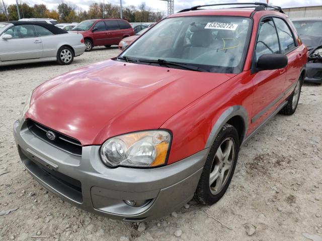 Photo 2 from auction – 2004 SUBARU IMPREZA OU with VIN JF1GG685X4H805787