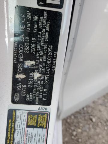 Photo 10 from auction – 2017 KIA FORTE LX with VIN 3KPFL4A72HE018054