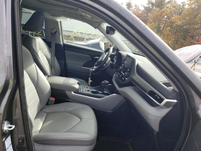 Photo 5 from auction – 2021 TOYOTA HIGHLANDER with VIN 5TDGZRBH9MS151420