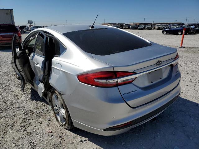 Photo 3 from auction – 2018 FORD FUSION SE with VIN 3FA6P0LU5JR152271