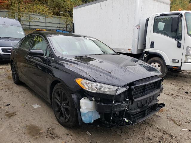 FORD FUSION SE 2019 with VIN 3FA6P0HD8KR110896 - Photo from auction