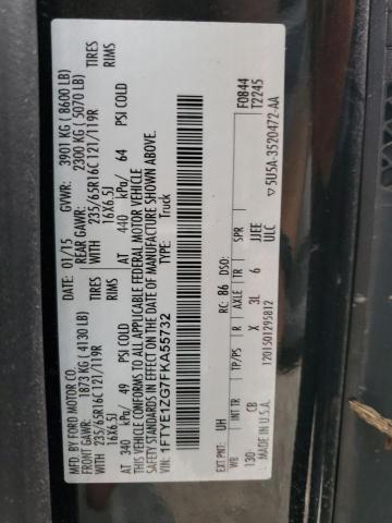Photo 10 from auction – 2015 FORD TRANSIT T- with VIN 1FTYE1ZG7FKA55732
