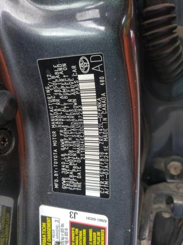 Photo 10 from auction – 2013 TOYOTA COROLLA SE with VIN 2T1BU4EE3DC987293