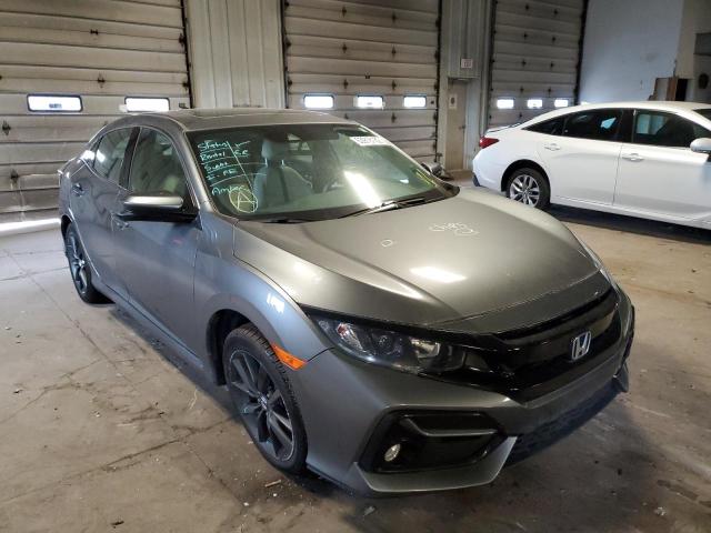 HONDA CIVIC EX 2020 with VIN SHHFK7H66LU213836 - Photo from auction