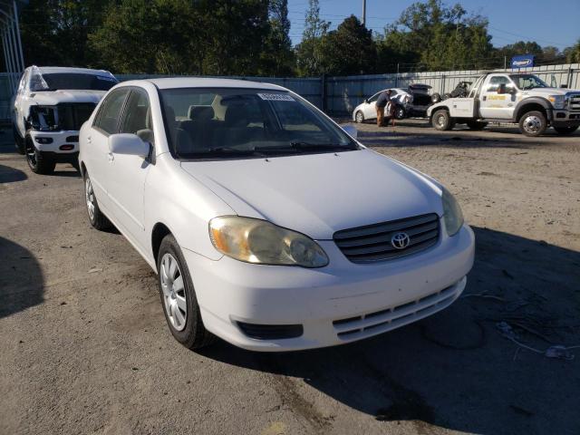 TOYOTA COROLLA CE 2003 with VIN JTDBR32E330010759 - Photo from auction