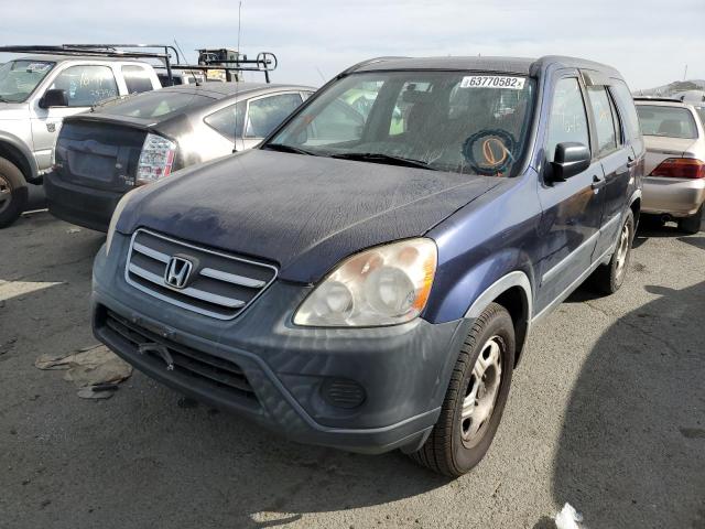 Photo 2 from auction – 2006 HONDA CR-V LX with VIN JHLRD68596C006940