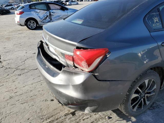 Photo 9 from auction – 2013 HONDA CIVIC EXL with VIN 19XFB2F93DE045677