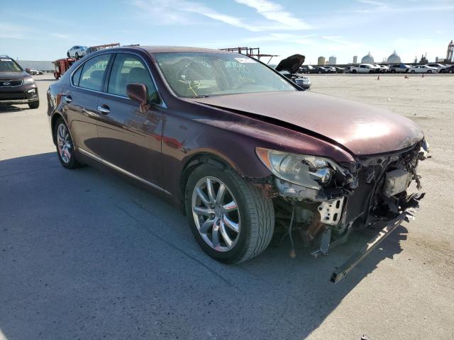 LEXUS LS 460 2008 with VIN JTHBL46F985052372 - Photo from auction