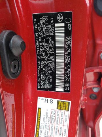 Photo 10 from auction – 2020 TOYOTA COROLLA LE with VIN JTDEBRBE2LJ015238