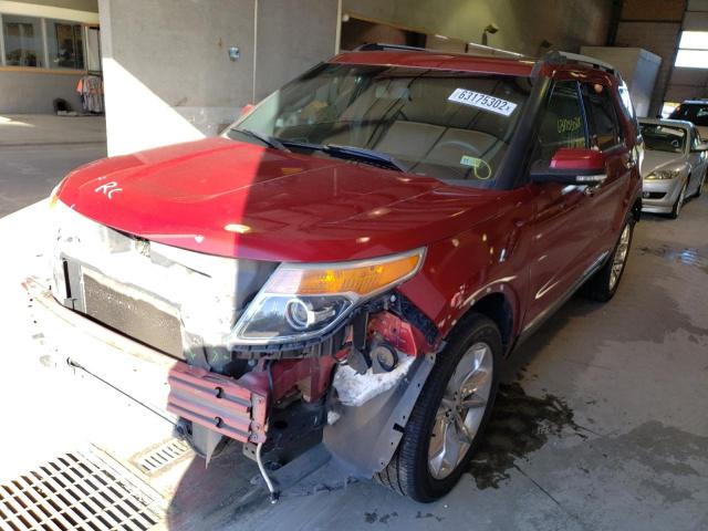 Photo 2 from auction – 2015 FORD EXPLORER L with VIN 1FM5K8F8XFGA82357
