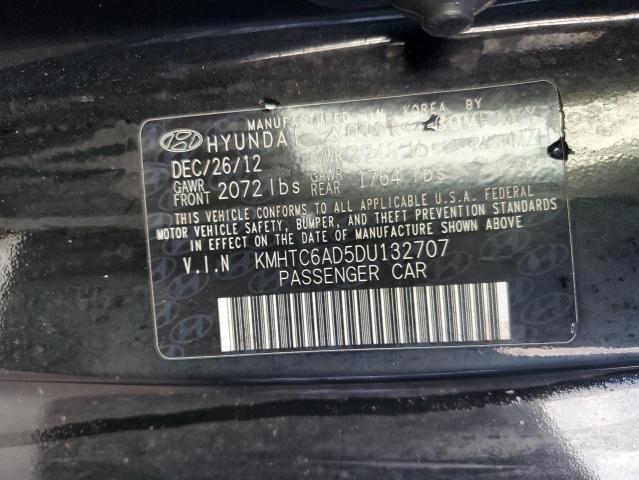 Photo 10 from auction – 2013 HYUNDAI VELOSTER with VIN KMHTC6AD5DU132707
