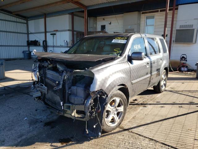 Photo 2 from auction – 2012 HONDA PILOT EXL with VIN 5FNYF4H56CB032000