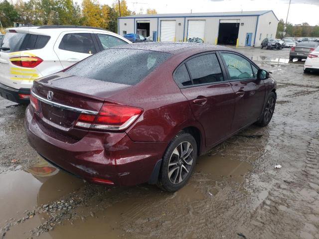 Photo 4 from auction – 2013 HONDA CIVIC EXL with VIN 19XFB2F94DE260128