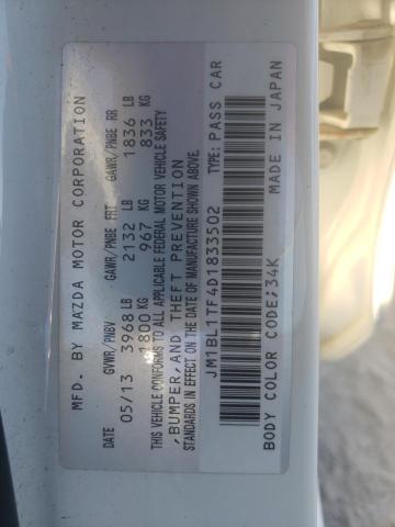 Photo 10 from auction – 2013 MAZDA 3 I with VIN JM1BL1TF4D1833502