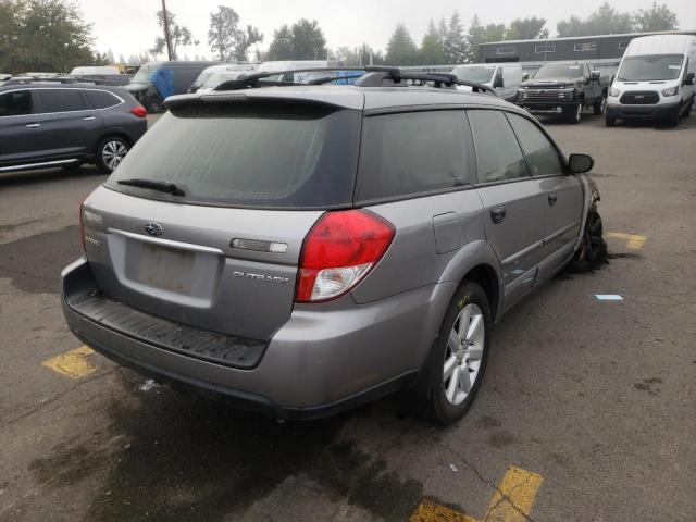 Photo 4 from auction – 2008 SUBARU OUTBACK 2. with VIN 4S4BP61C987346756