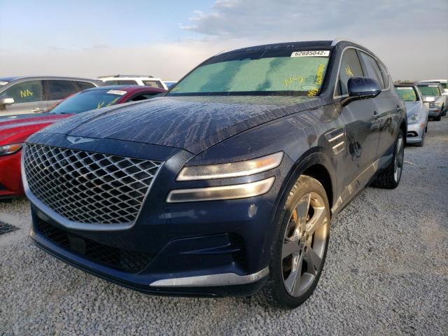 Photo 2 from auction – 2021 GENESIS GV80 BASE with VIN KMUHCESC8MU035024