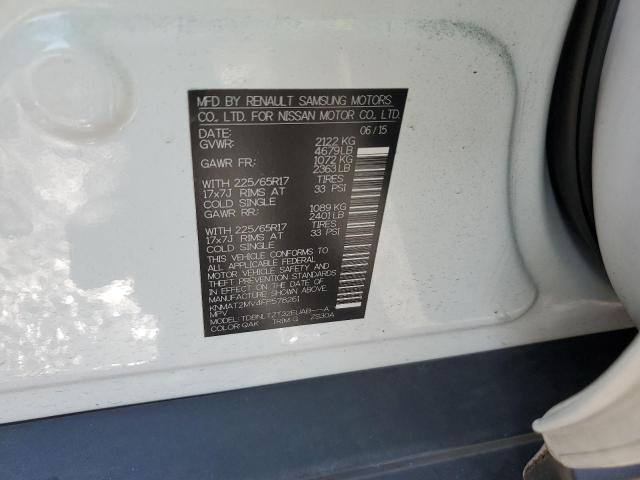 Photo 10 from auction – 2015 NISSAN ROGUE S with VIN KNMAT2MV4FP578261