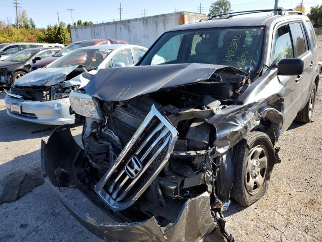 Photo 9 from auction – 2013 HONDA PILOT LX with VIN 5FNYF4H28DB076782