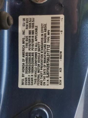Photo 10 from auction – 2006 HONDA ELEMENT EX with VIN 5J6YH28756L017712