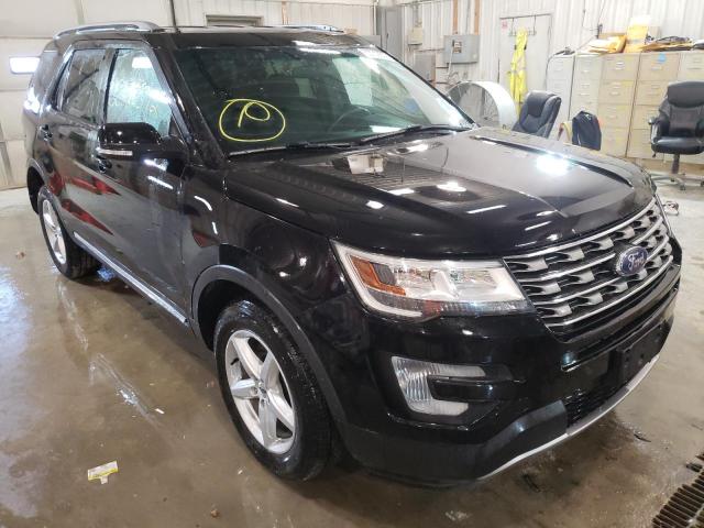 FORD EXPLORER X 2017 with VIN 1FM5K8D85HGA59817 - Photo from auction