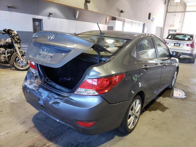 Photo 4 from auction – 2012 HYUNDAI ACCENT GLS with VIN KMHCU4AE5CU167398