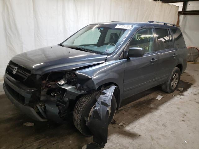 Photo 2 from auction – 2005 HONDA PILOT EXL with VIN 5FNYF18555B051817