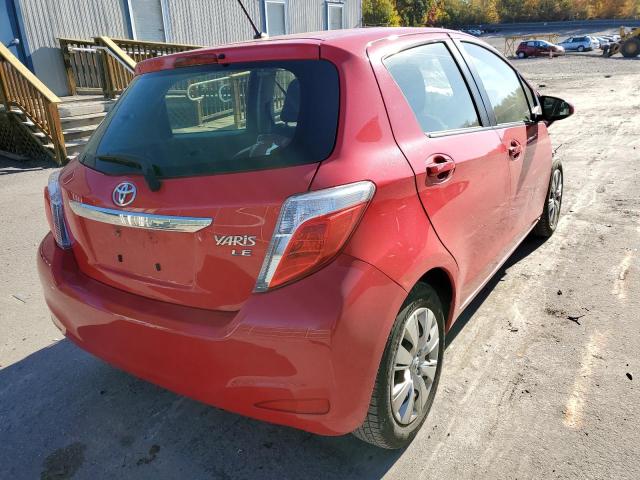 Photo 4 from auction – 2014 TOYOTA YARIS with VIN JTDKTUD38ED579802