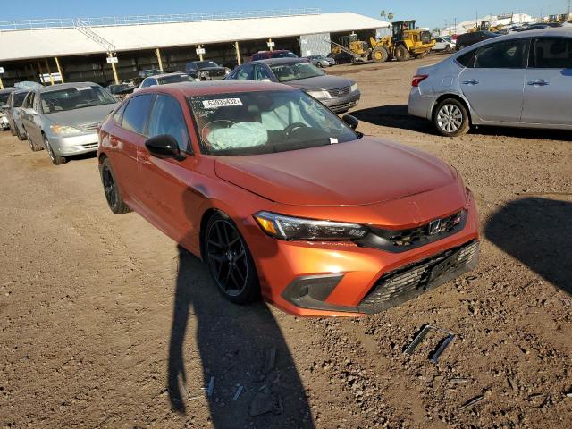 Photo 1 from auction – 2022 HONDA CIVIC SI with VIN 2HGFE1E59NH473566