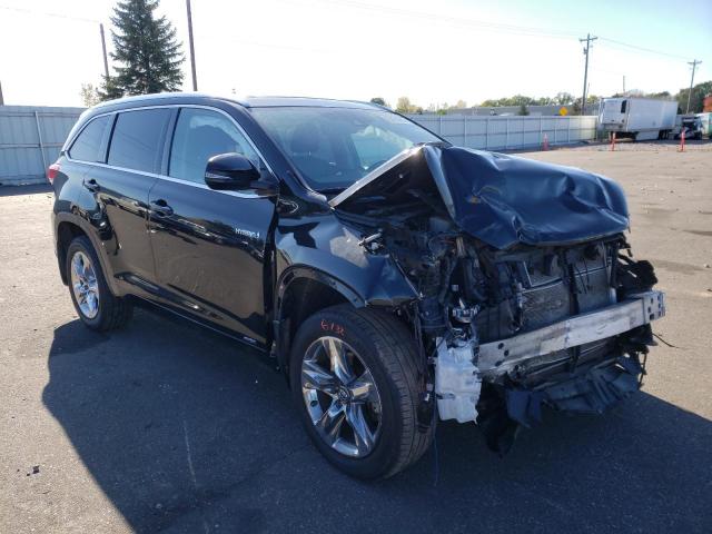 TOYOTA HIGHLANDER 2019 with VIN 5TDDGRFH1KS067351 - Photo from auction
