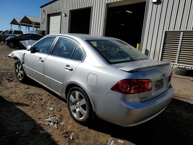 Photo 3 from auction – 2008 KIA OPTIMA with VIN KNAGE123385243147