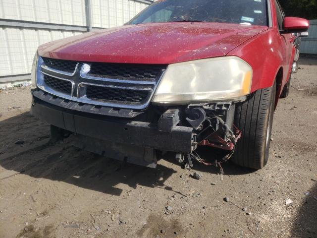 Photo 9 from auction – 2011 DODGE AVENGER LU with VIN 1B3BD2FG9BN546333