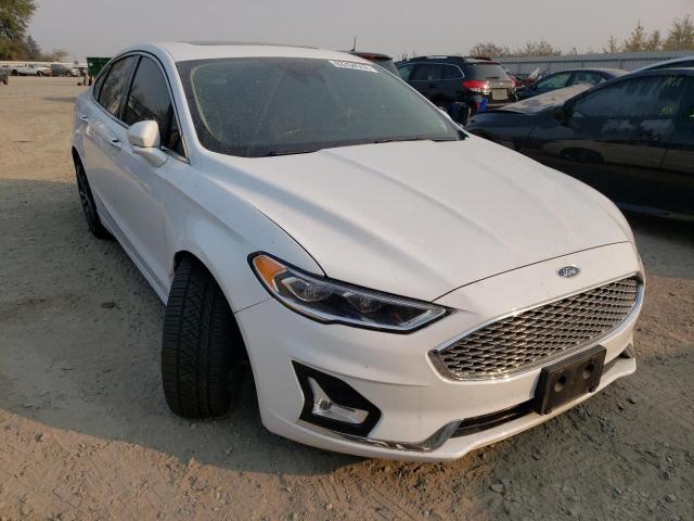 FORD FUSION TIT 2019 with VIN 3FA6P0D94KR143427 - Photo from auction