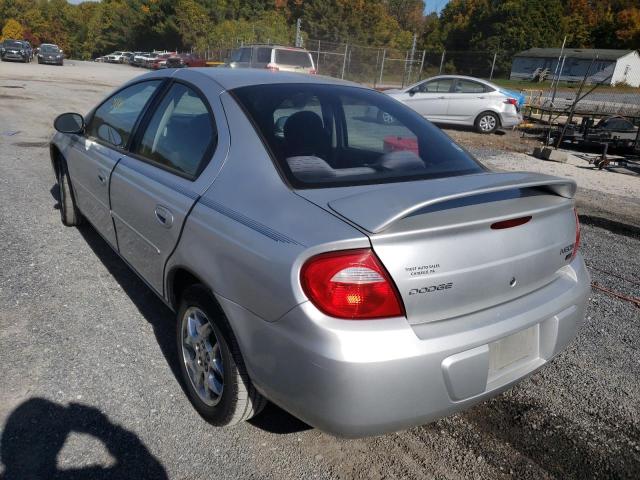 Photo 3 from auction – 2003 DODGE NEON SXT with VIN 1B3ES56C43D138511