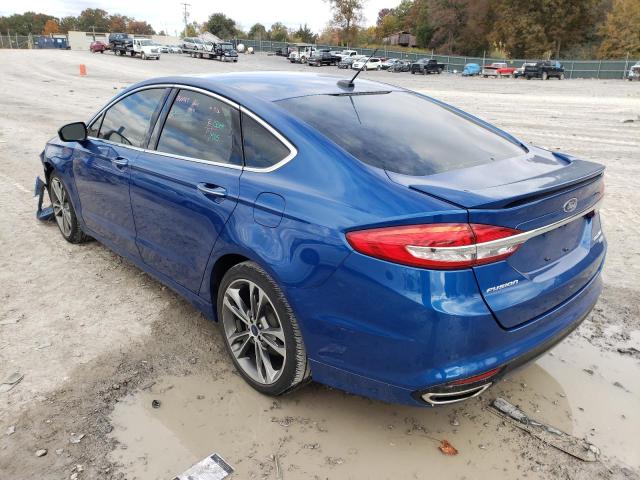 Photo 3 from auction – 2017 FORD FUSION TIT with VIN 3FA6P0K92HR365492