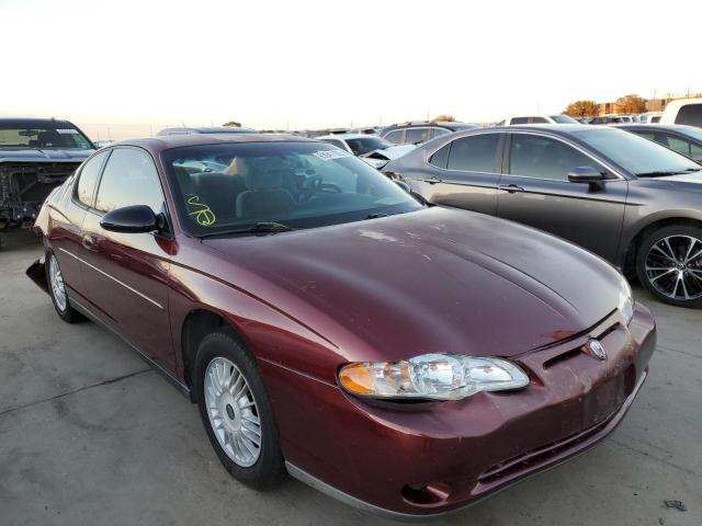 Photo 1 from auction – 2001 CHEVROLET MONTE CARL with VIN 2G1WW12E619140531