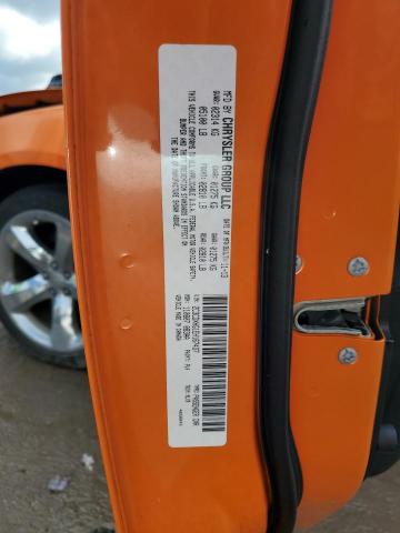 Photo 10 from auction – 2014 DODGE CHARGER SX with VIN 2C3CDXHG1EH167437