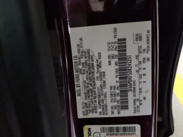 Photo 10 from auction – 2013 FORD FUSION SE with VIN 3FA6P0H75DR245251
