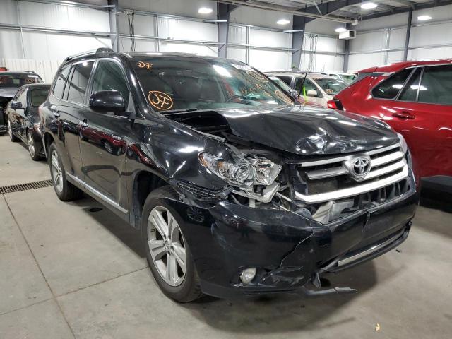 TOYOTA HIGHLANDER 2012 with VIN 5TDDK3EH2CS122498 - Photo from auction