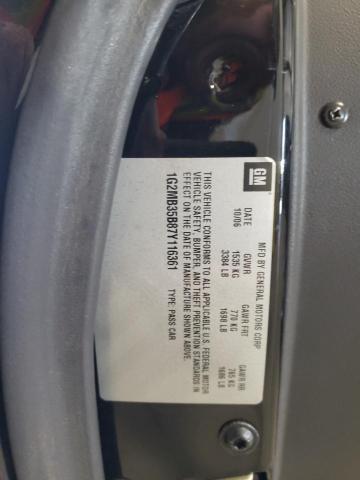 Photo 10 from auction – 2007 PONTIAC SOLSTICE with VIN 1G2MB35B87Y116361