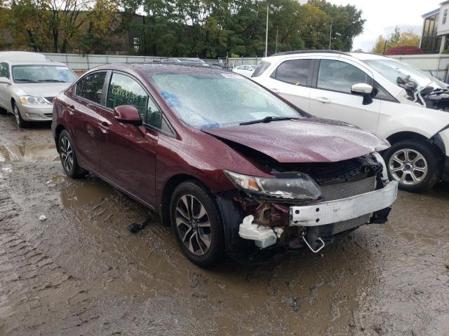 HONDA CIVIC EXL 2013 with VIN 19XFB2F94DE260128 - Photo from auction