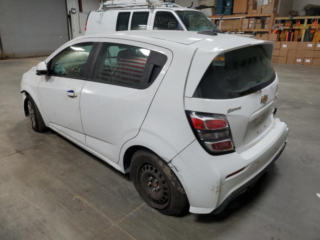 Photo 2 from auction – 2019 CHEVROLET SONIC with VIN 1G1JG6SB9K4131174