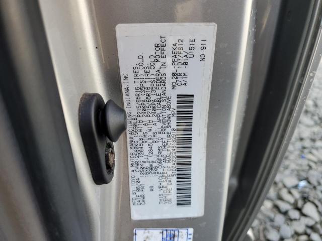 Photo 10 from auction – 2004 TOYOTA SIENNA CE with VIN 5TDZA23C24S182910