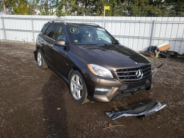 Photo 1 from auction – 2012 MERCEDES-BENZ ML 350 BLU with VIN 4JGDA2EB3CA043813